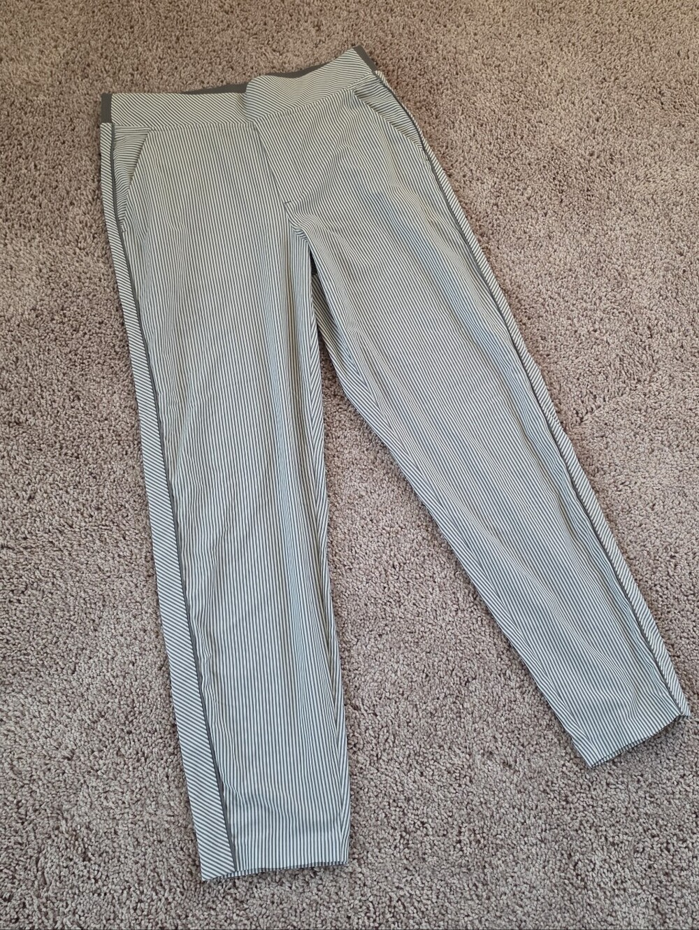 Athleta Brooklyn Textured Ankle Pants 8